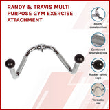 Randy & Travis Multi Purpose Gym Exercise Attachment - Side View