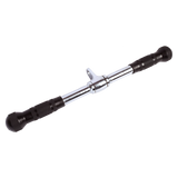 Randy & Travis Rubber Coated Solid Straight Bar Attachment for Cable Machines