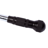 Randy & Travis Rubber Coated Solid Straight Bar Attachment - Top-Down View