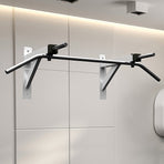 Wall Mounted Chin Up Pull Up Bar – Heavy Duty Home Gym Strength Training