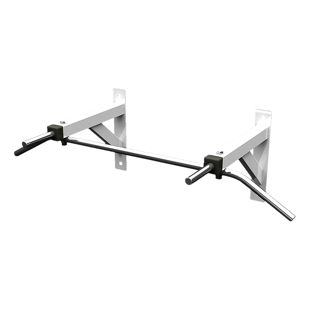 Wall Mounted Chin Up Pull Up Bar  Heavy Duty Home Gym Strength Training