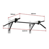 Wall Mounted Chin Up Pull Up Bar  Heavy Duty Home Gym Strength Training