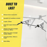 Wall Mounted Chin Up Pull Up Bar  Heavy Duty Home Gym Strength Training