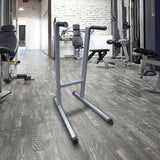 Solid Dip Station Gym Fitness - Front View