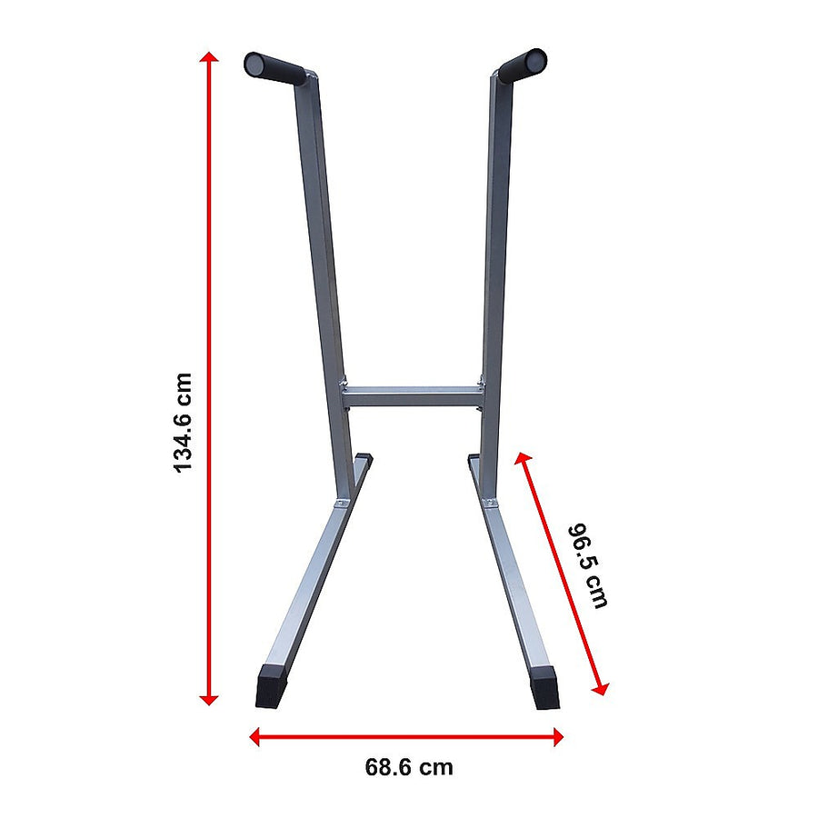 Solid Dip Station Power Tower for Home Gym Strength Training Upper Body Workouts