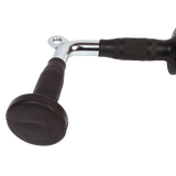 Randy & Travis Rubber-Coated Tricep Pushdown Bar Attachment - 45-Degree Angle