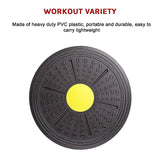 Pilates Fitness Wobble Balance Board - Rear View