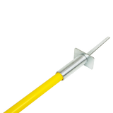 Agility Slalom Training Poles Soccer Rugby Set - 45-Degree Angle