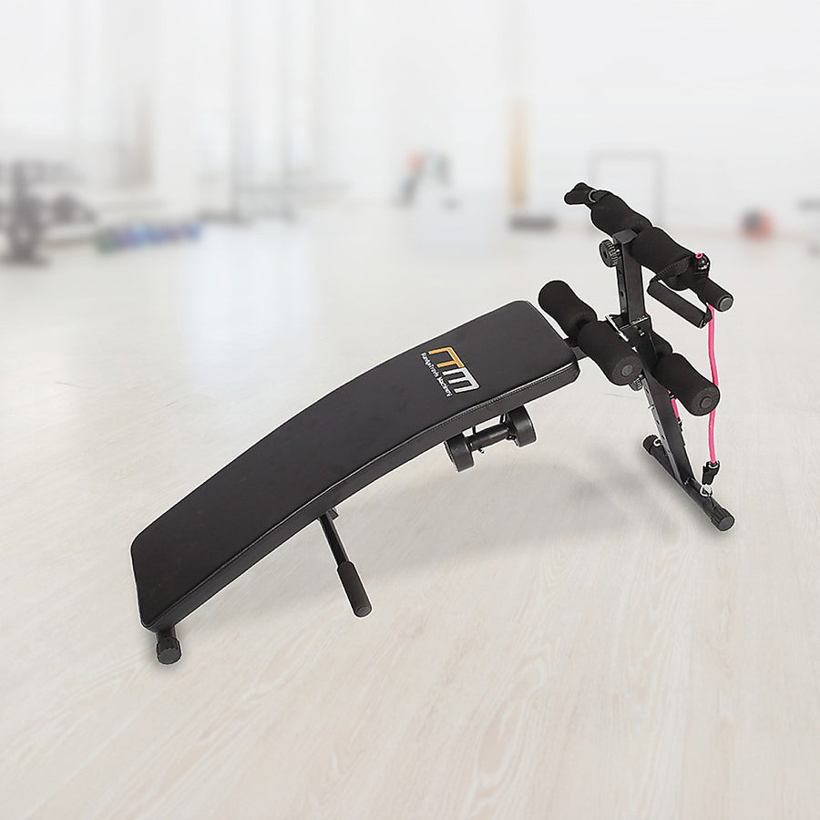 Foldable Incline Sit Up Bench for Home Gym Ab Workout Training