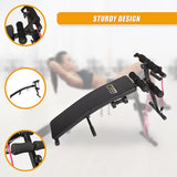 Foldable Incline Sit Up Bench - Close-Up Angle