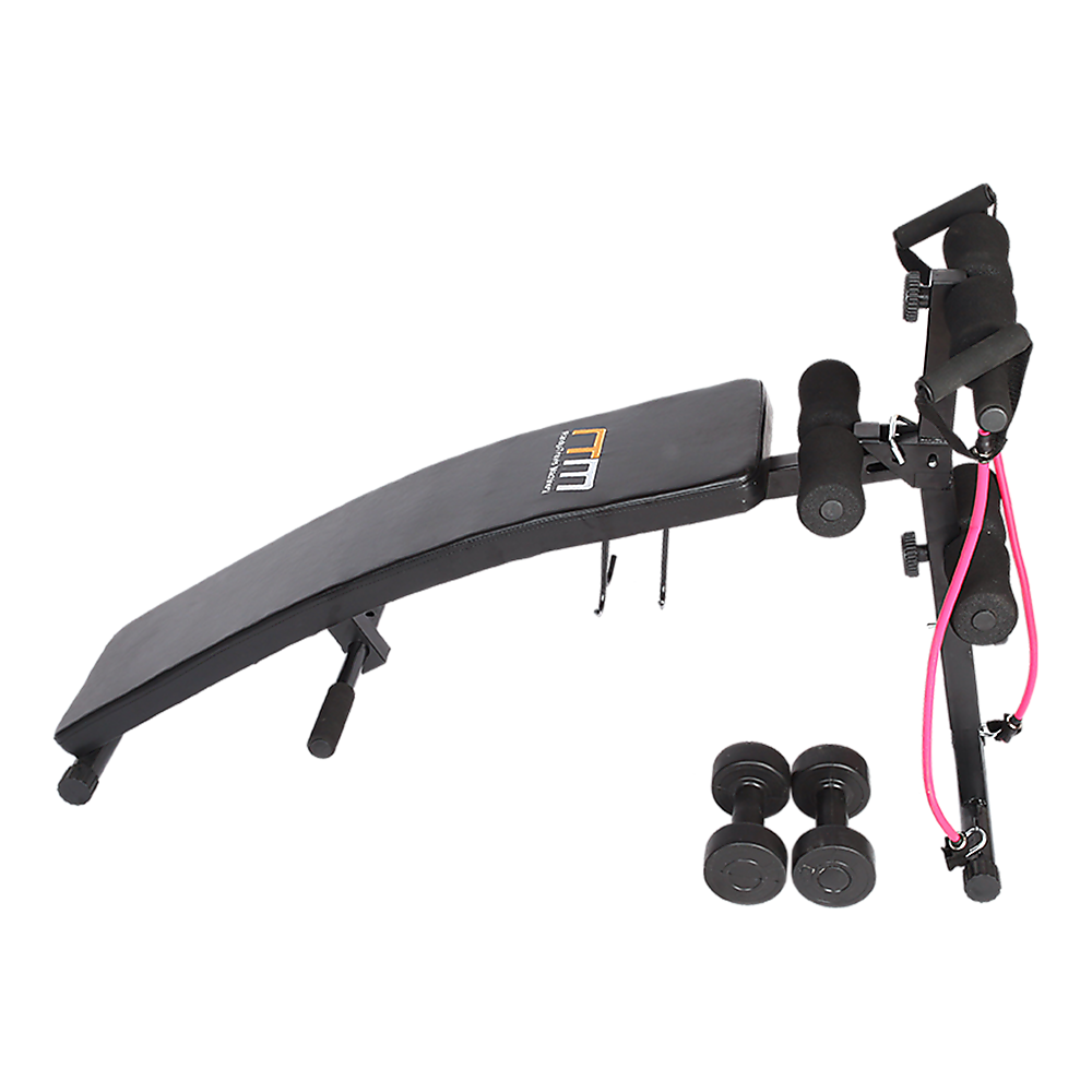 Foldable Incline Sit Up Bench for Home Gym Ab Workout Training