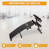 Foldable Incline Sit Up Bench for Home Gym Ab Workout Training