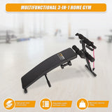 Foldable Incline Sit Up Bench - Low Angle