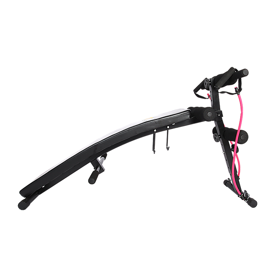 Foldable Incline Sit Up Bench for Home Gym Ab Workout Training