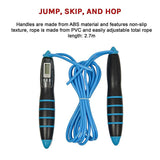Digital LCD Skipping Jumping Rope - Rear View