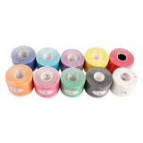 10 Rolls Muscle & Injury Kinesiology Sports Tape 5m x 5cm  Waterproof Support