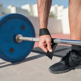 Weightlifting Straps Bodybuilding Wrist Support - Front View