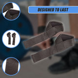 Weightlifting Straps Bodybuilding Wrist Support - Low Angle