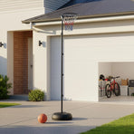 Netball Ring with Stand Portable Pole Height Adjustable, image 6