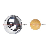 Deluxe Boules Bocce 8 Alloy Ball Set - Close-Up Angle