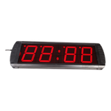 Digital Timer Interval Fitness Clock with LED Display for Home Gym Workouts