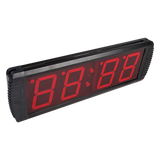 Digital Timer Interval Fitness Clock with LED Display for Home Gym Workouts