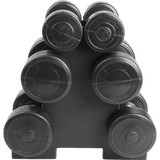 12kg Dumbbell Weights Set - Top-Down View