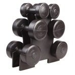 12kg Dumbbell Weights Set with Rack for Home Gym Training