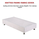 Single Bed Ensemble Frame Base - Rear View