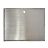 Stainless Steel BBQ Grill Hot Plate 49 X 40CM Premium 304 Grade - 45-Degree Angle