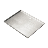 Stainless Steel BBQ Grill Hot Plate 49 X 40CM Premium 304 Grade - Close-Up Angle