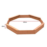 Kids Sand Pit Large Octagonal Wooden Sandpit - Extra Image