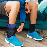 5kg Adjustable Ankle/Wrist Weight Straps - Front View