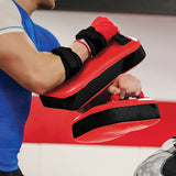 2 x Thai Boxing Punch Focus Pad Mitts Training Hit Strike Shield - Rear View