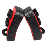 2 x Thai Boxing Punch Focus Pad Mitts Training Hit Strike Shield - 45-Degree Angle