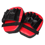 2 x Thai Boxing Punch Focus Gloves Kit Training Red & Black Pads