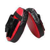 2 x Thai Boxing Punch Focus Gloves Kit Training Red & Black Pads