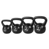 4pcs Exercise Kettle Bell Weight Set 20KG - Top-Down View