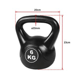 4pcs Exercise Kettle Bell Weight Set 20KG - Extra Image