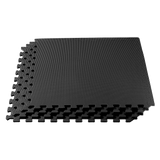 4 Tiles EVA Interlocking Gym Floor Mats  Home Fitness Puzzle Exercise Mat Set