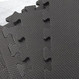 4 Tiles EVA Fitness Home Gym Interlocking Floor Puzzle Mat - Rear View