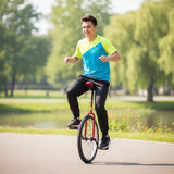 24 Inch Pro Circus Unicycle for Performance Training Indoor Show Use - 45-Degree Angle