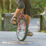 24'' Pro Circus Unicycle Bike - Front View