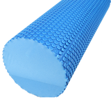 45 x 15cm Physio Yoga Pilates Foam Roller - Top-Down View
