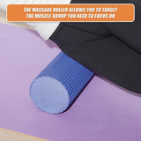 45 x 15cm Physio Yoga Pilates Foam Roller - Low Angle