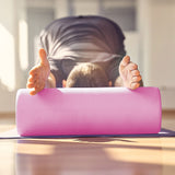 45 x 15cm Physio Yoga Pilates Foam Roller - Front View