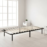 Single Metal Bed Frame - Bedroom Furniture - Front View
