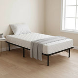 Single Metal Bed Frame - Bedroom Furniture - Close-Up Angle