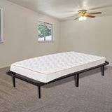 Single Metal Bed Frame - Bedroom Furniture - Front View