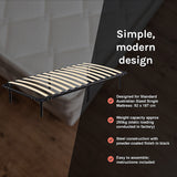 Single Metal Bed Frame - Bedroom Furniture - Extra Image
